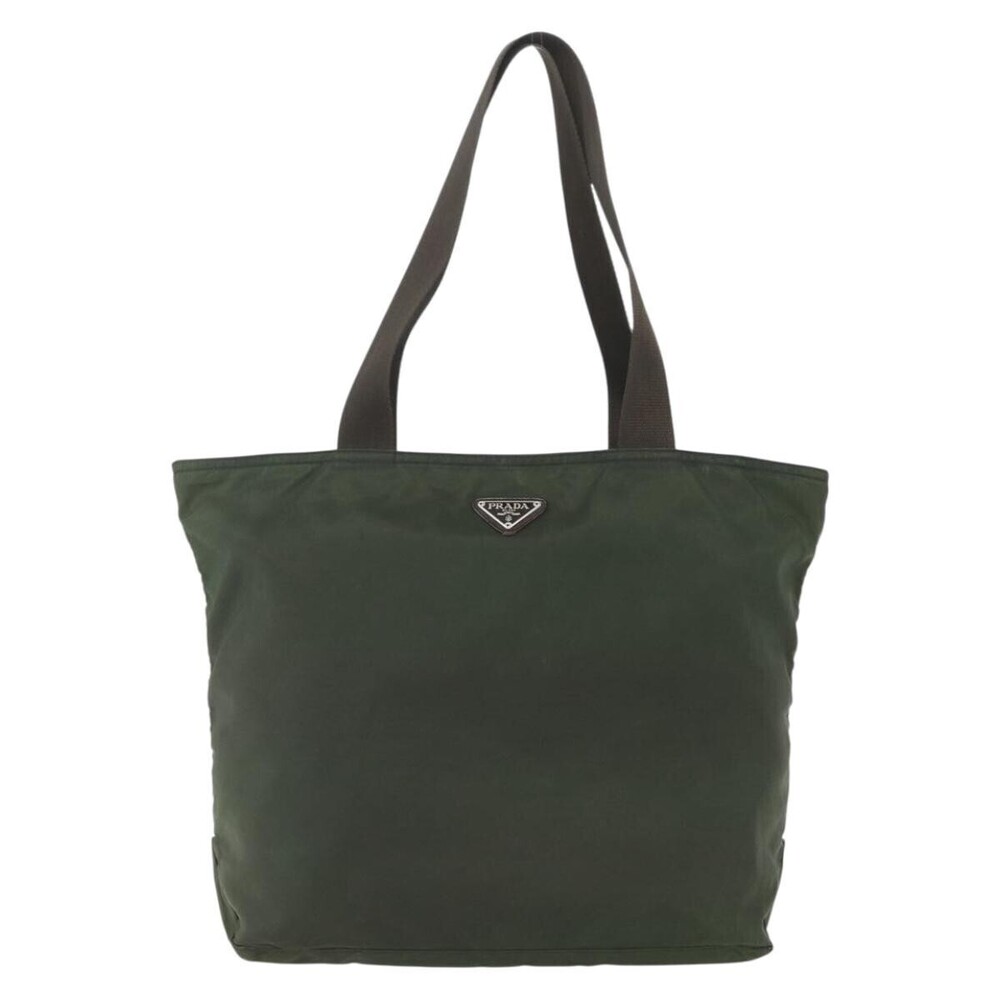 Prada Vintage Zip Tote Tessuto Large